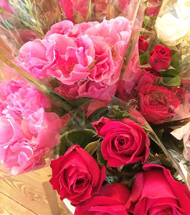 母の日や自分用に、 お家に飾ったりも出来る薔薇はいかがですか？ 薔薇は大井川農家さんの直送品！ アルタナカフェにて販売しております。 カフェは本日も10時よりオープン中です(^^)